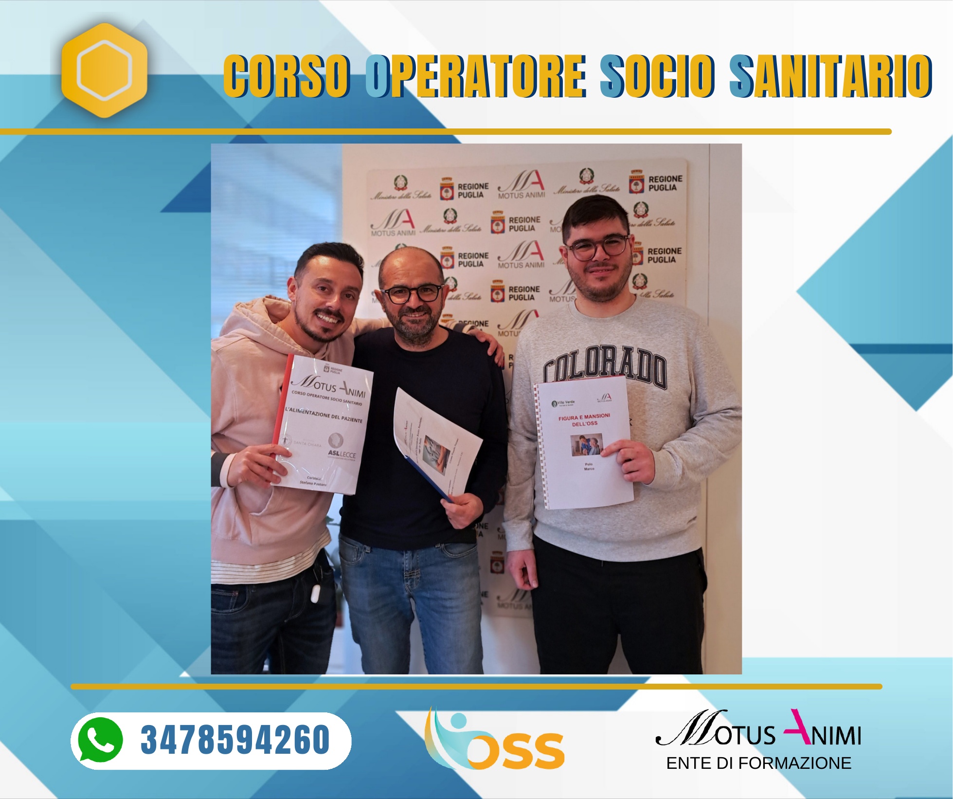 Corsisti OSS al termine del corso