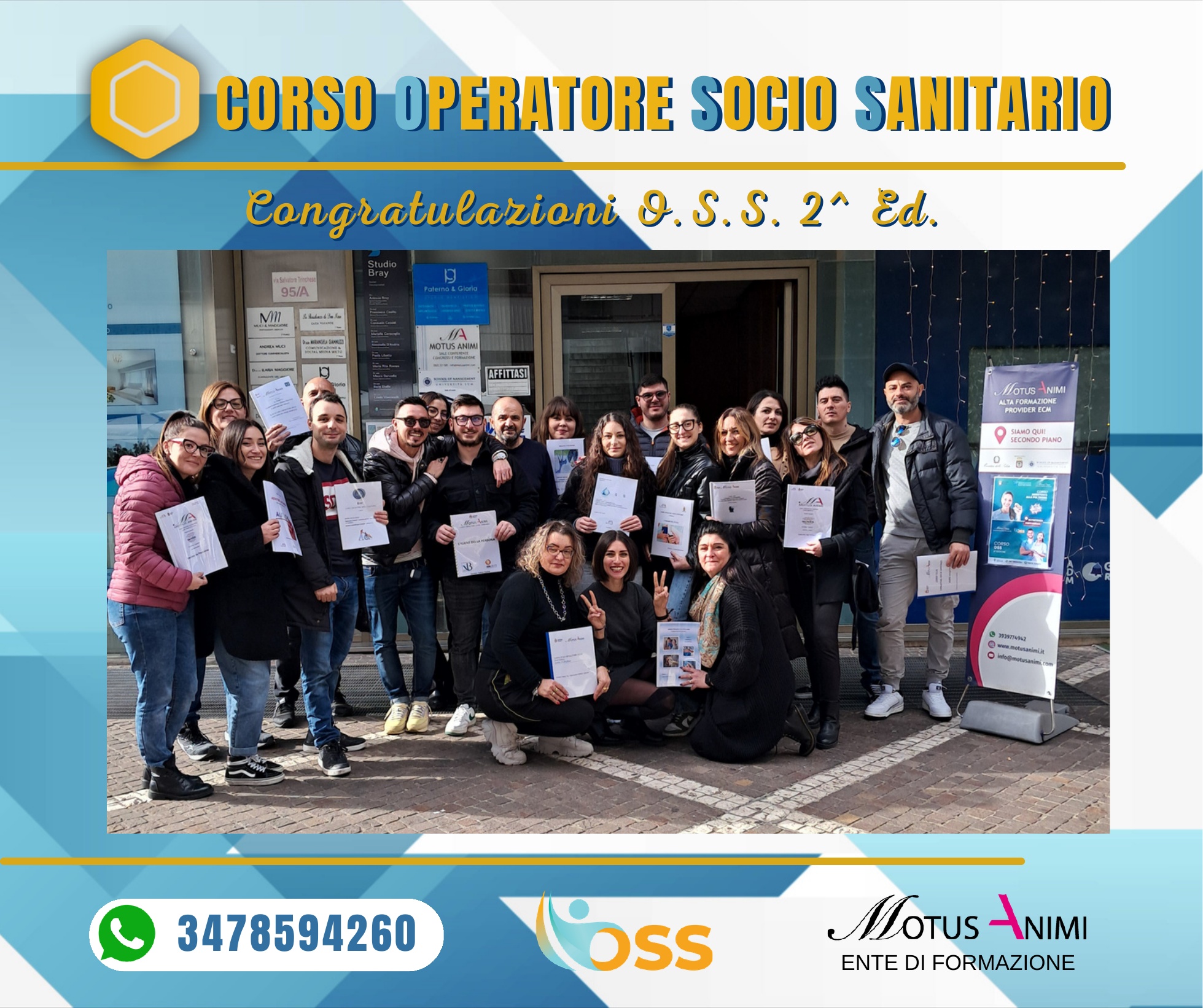 Operatori Socio Sanitari con attestati
